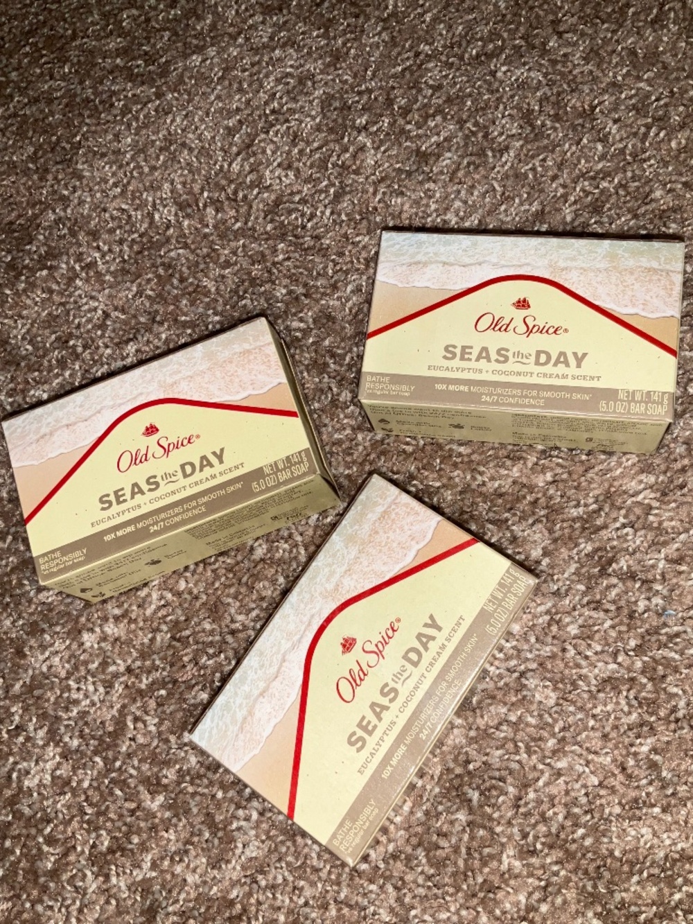 Bundle of 3-Old Spice Premium Bar Soaps